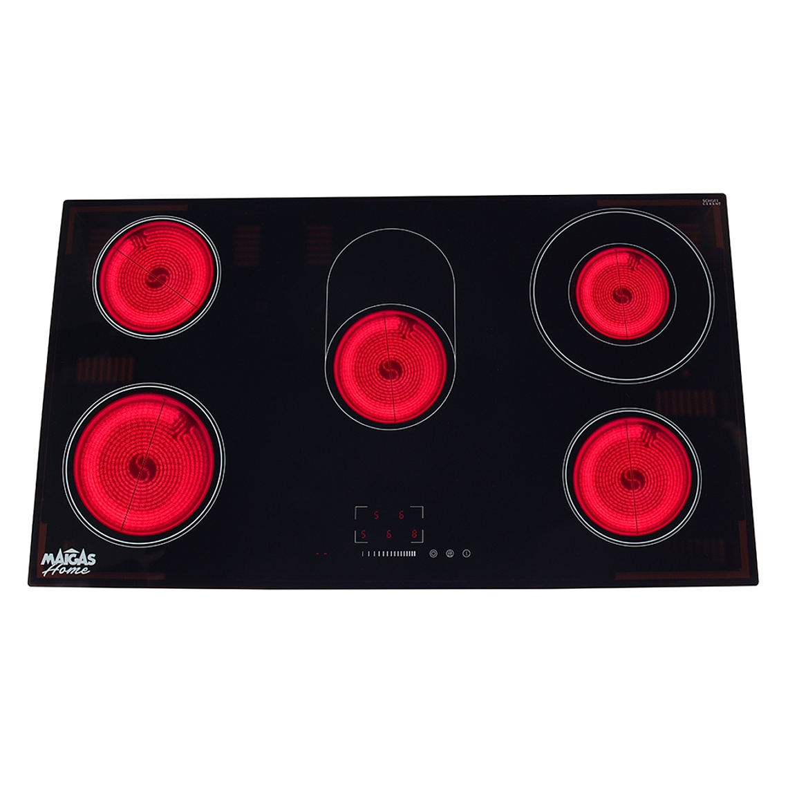 ENCIMERA VITROCERAMICA 5 QUEMADORES DELUXE 1