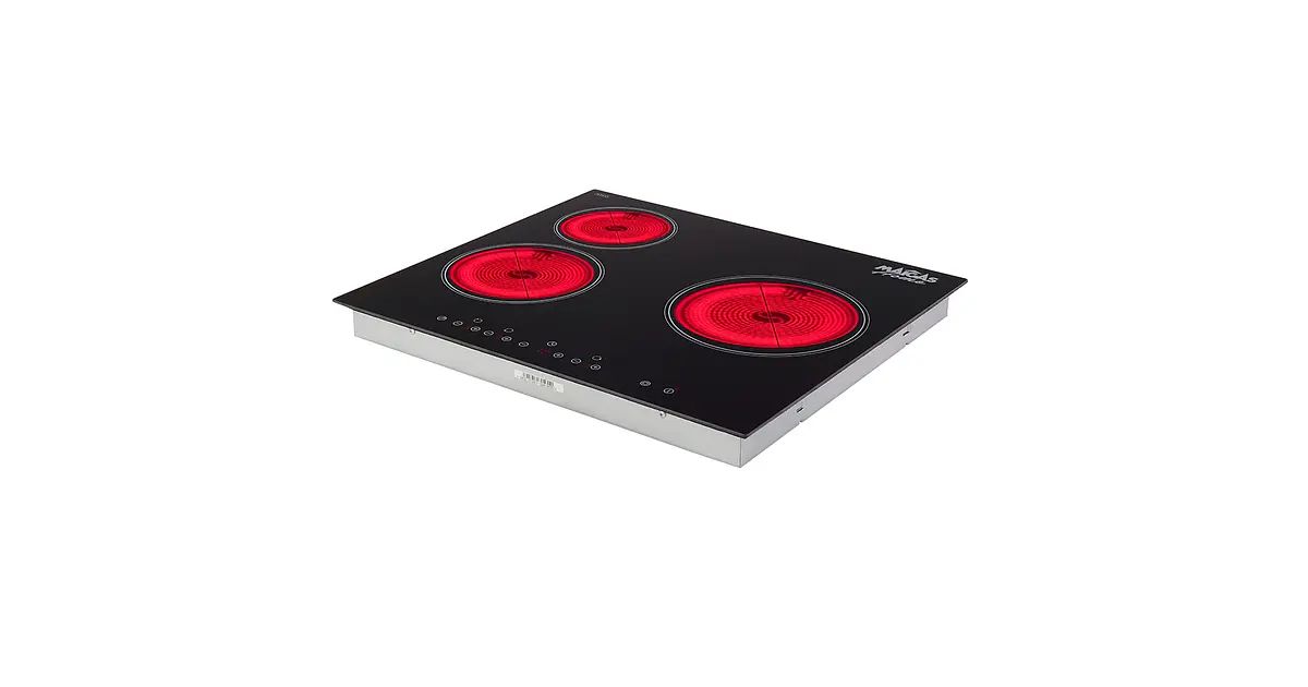 ENCIMERA VITROCERAMICA 3 QUEMADORES - Retaildigital.cl