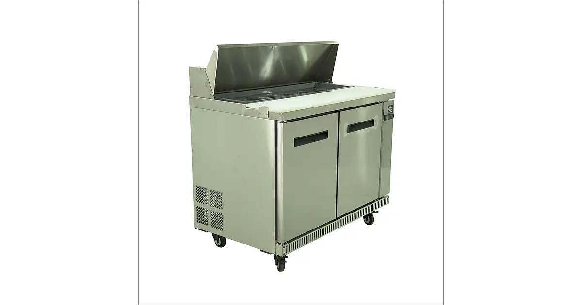 Mesa de preparacion ensaladas 334 lts. - Retaildigital.cl