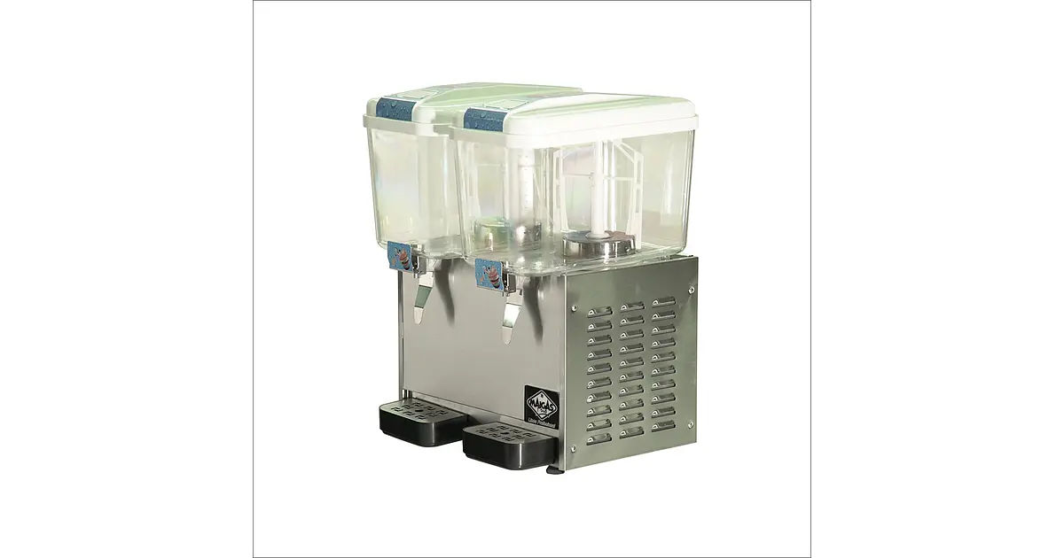 Dispensadora de Jugos, 2 x 18 lt. - Retaildigital.cl