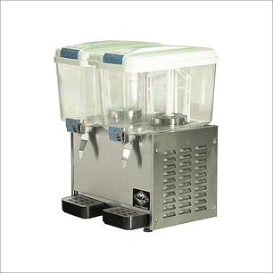 Dispensadora de Jugos, 2 x 18 lt.
