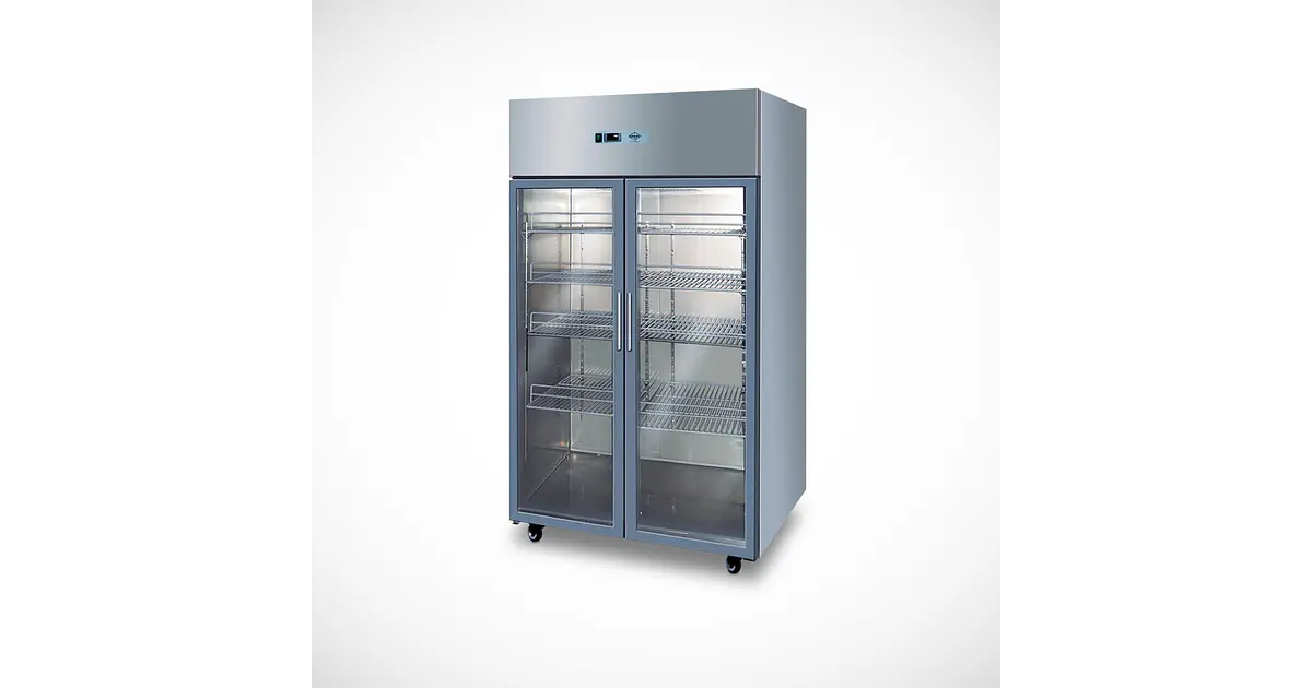 Congelador  A.I.  2 puertas de vidrio 1000 lt - Retaildigital.cl
