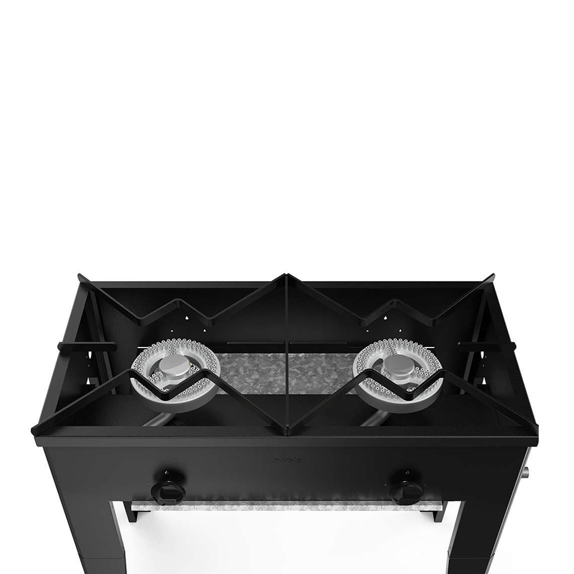 Anafe 2 plato alto 43x43 cm. GLP 3