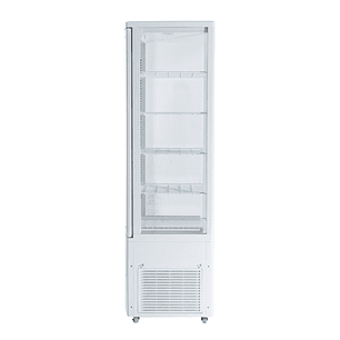 Vitrina pastelera vertical 218 lt Blanca