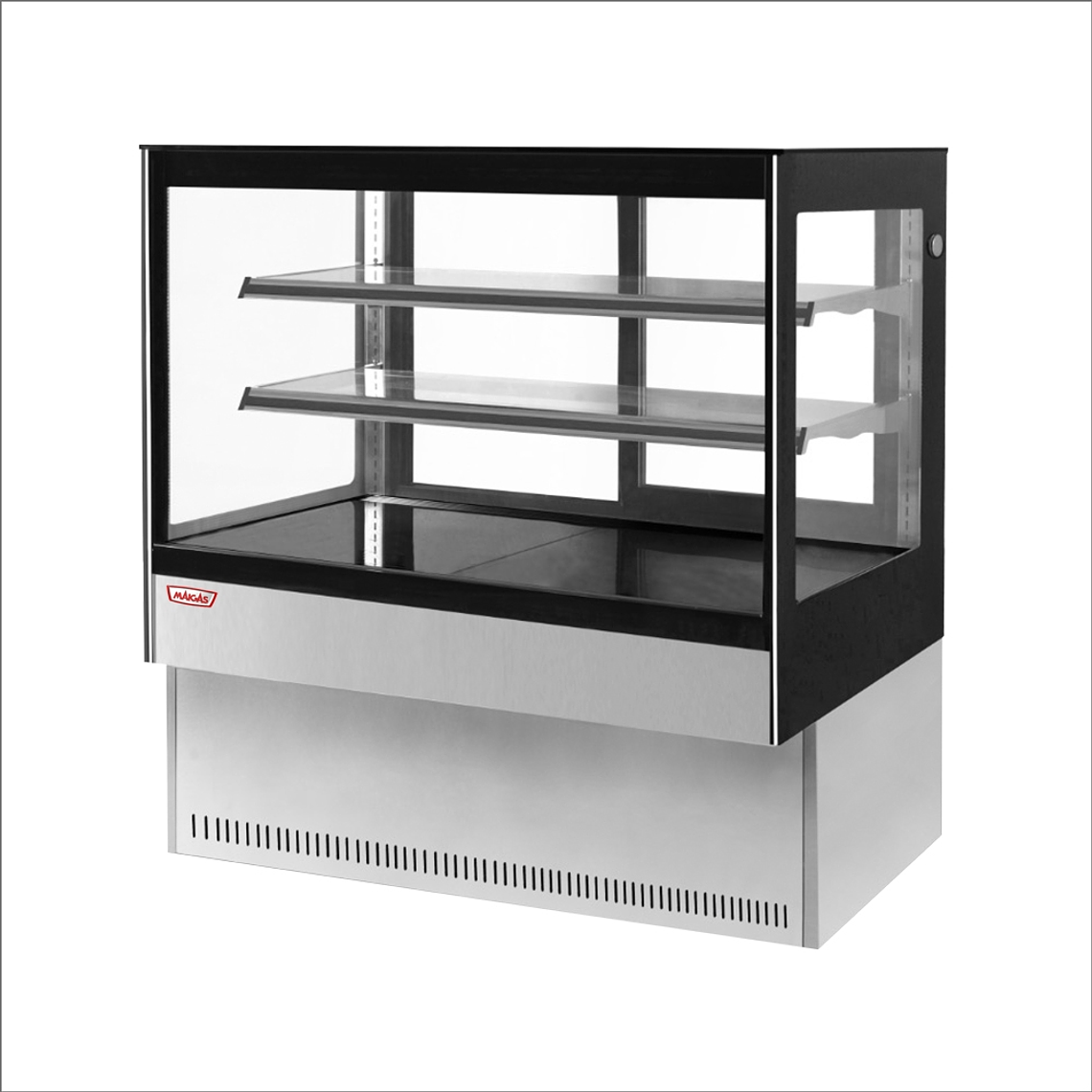 Vitrina pastelera recta 1500x730x1230mm 1