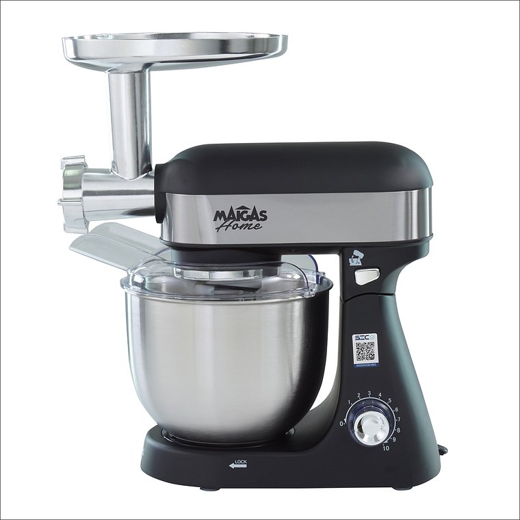 Batidora 5 LT. + Molino de Carne  ( Color Negro ) 4