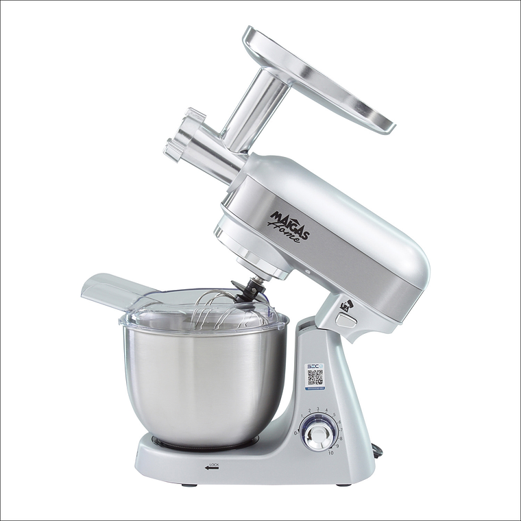 Batidora 5 LT. + Molino de Carne  ( Color Silver ) 3