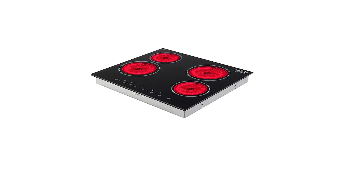 ENCIMERA VITROCERAMICA 4 QUEMADORES - Retaildigital.cl