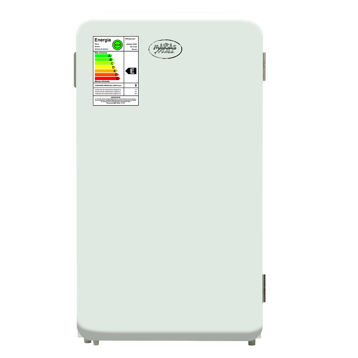 FRIGOBAR RETRO 93 LT.  BLANCO 2