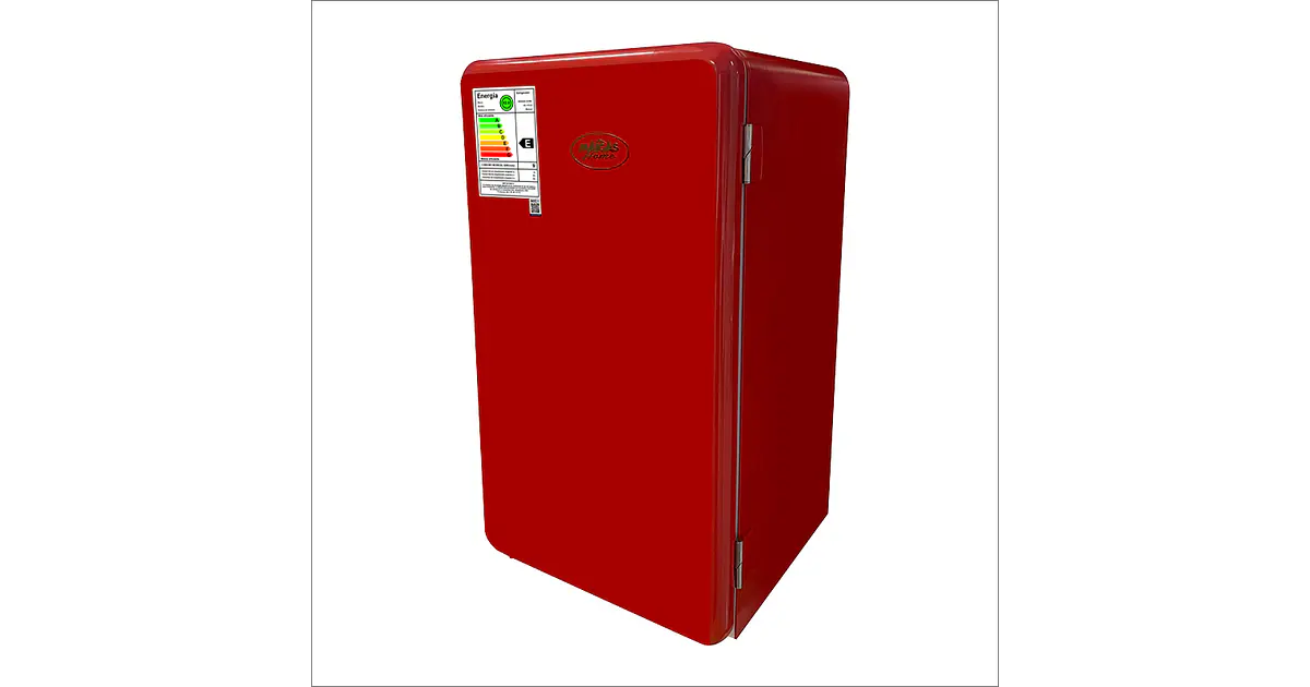 FRIGOBAR RETRO 93 LT. ROJO - Retaildigital.cl