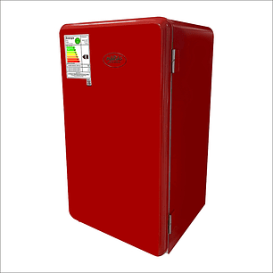 FRIGOBAR RETRO 93 LT. ROJO