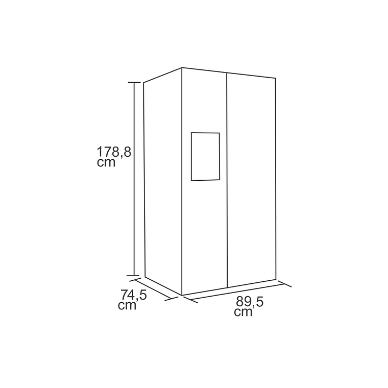 Refrigerador Side By Side 504 lts 4