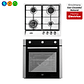 Kit Horno 60 litros con spiedo + Encimera a gas 4 quemadores	 - Miniatura 1