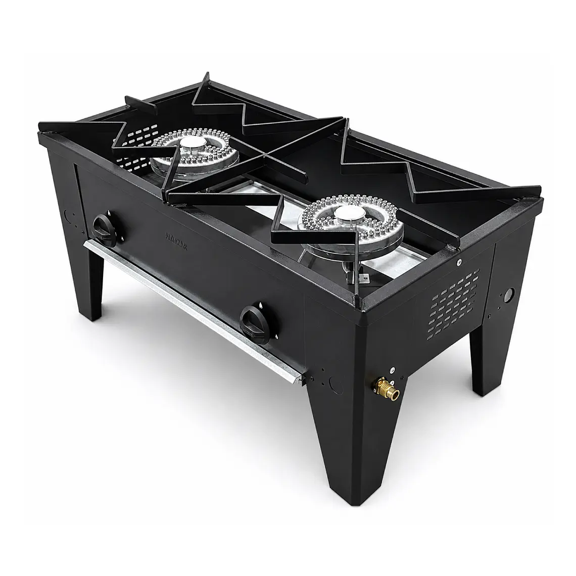 Anafe 2 plato bajo 43x43 cm. GLP 2