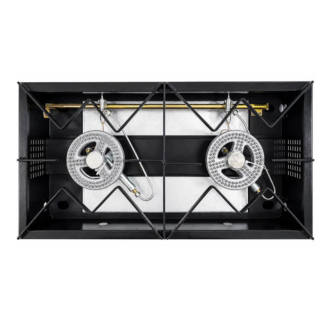 Anafe 2 plato bajo 43x43 cm. GLP 3