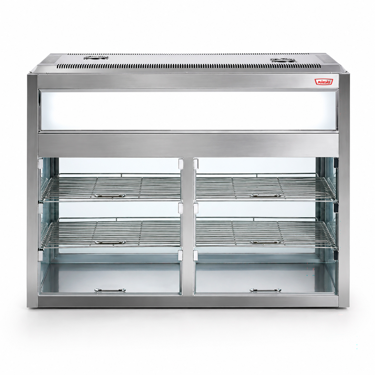 Vitrina Pass Through 1400x600x1000 mm. - Retaildigital.cl