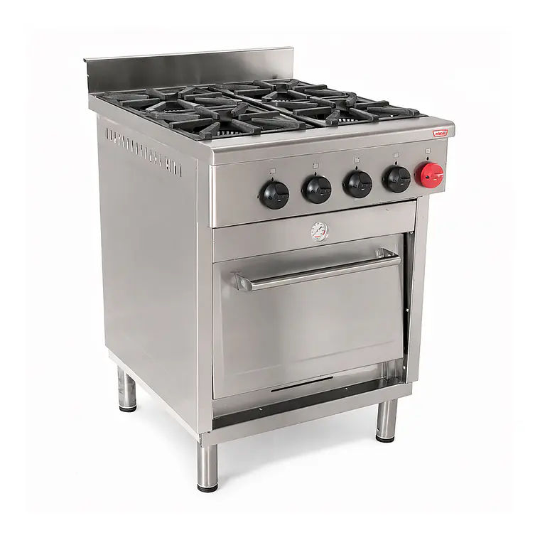 Cocina  4 Pl. + 1 Horno  GLP 2
