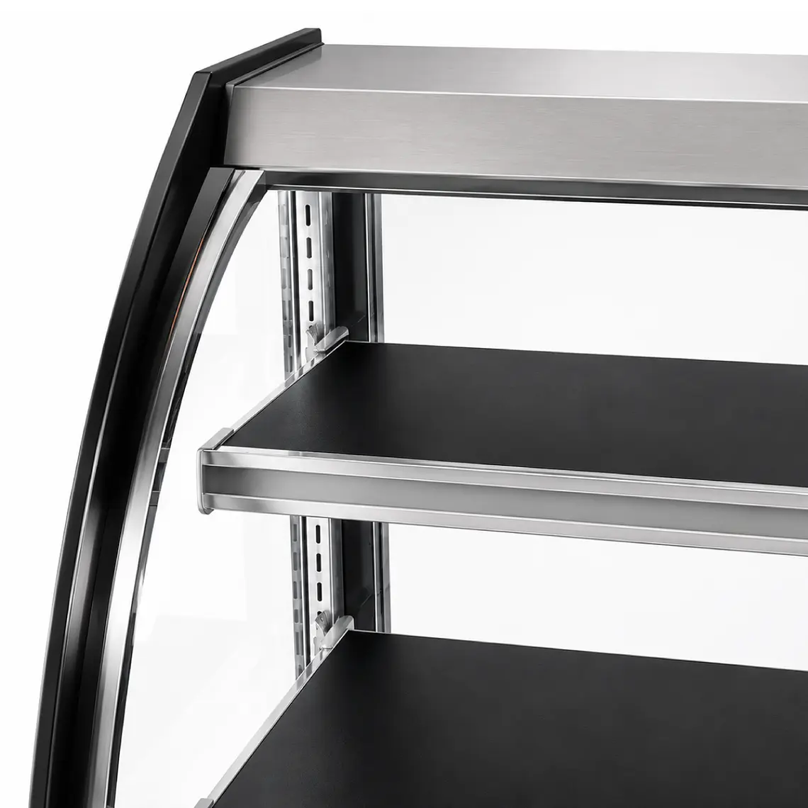 Vitrina pastelera curva 100x70x120 cm 3