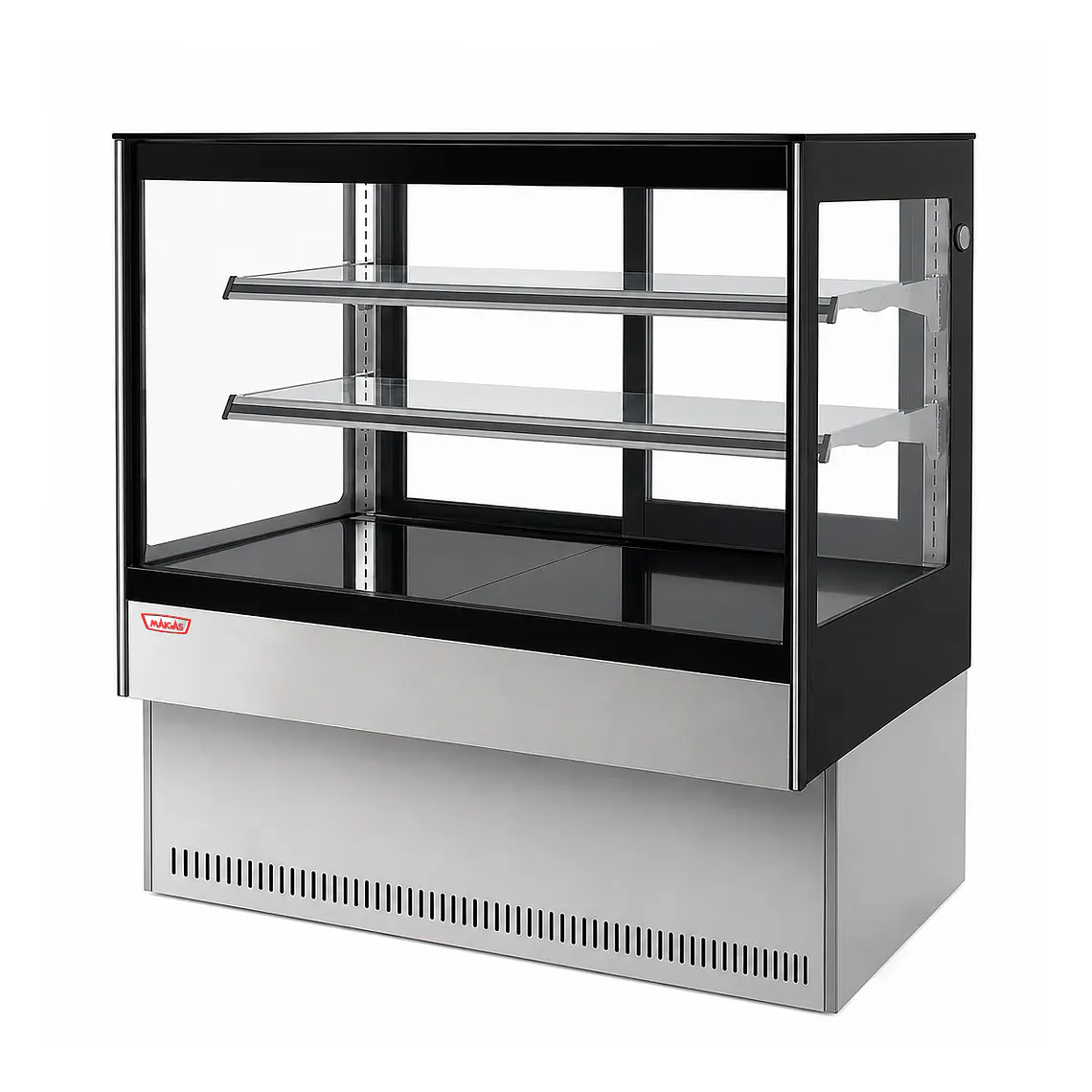 Vitrina pastelera recta 100x70x123cm 2