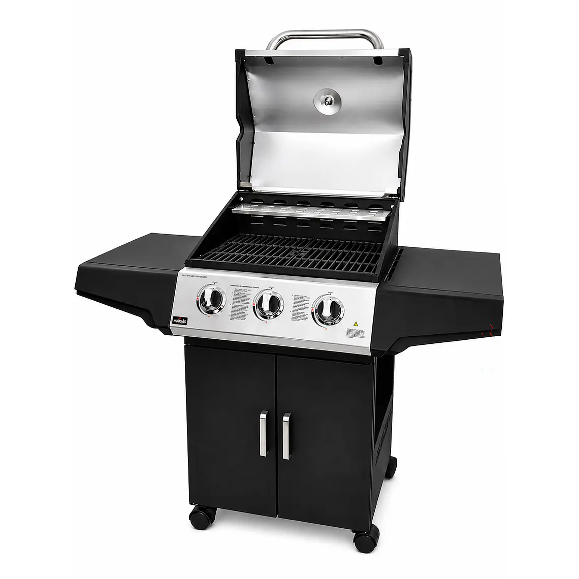 Parrilla a gas 3 quemadores 2