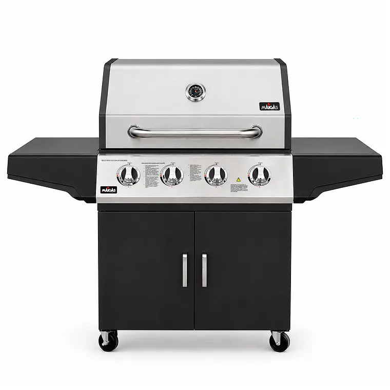 Parrilla a gas 4 quemadores 1