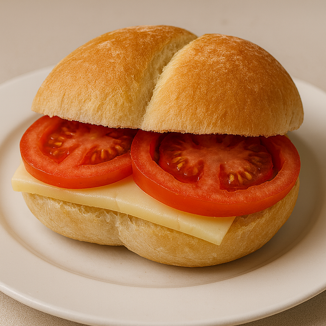 Sándwich Tomate queso 1