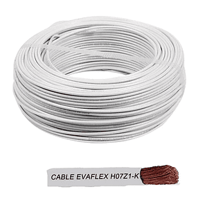 CABLE EVA 6MM BLANCO H07Z1-K