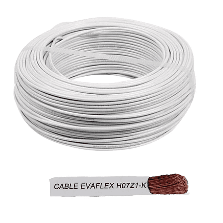 CABLE EVA 6MM BLANCO H07Z1-K 1