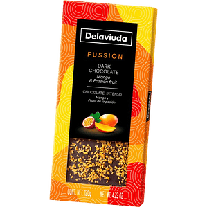 Chocolate Negro com Maracujá e Manga