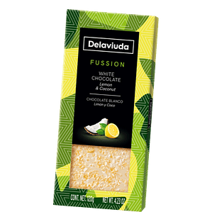 Chocolate Branco com Limão e Coco