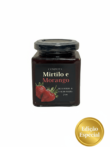 Compota de Mirtilo e Morango