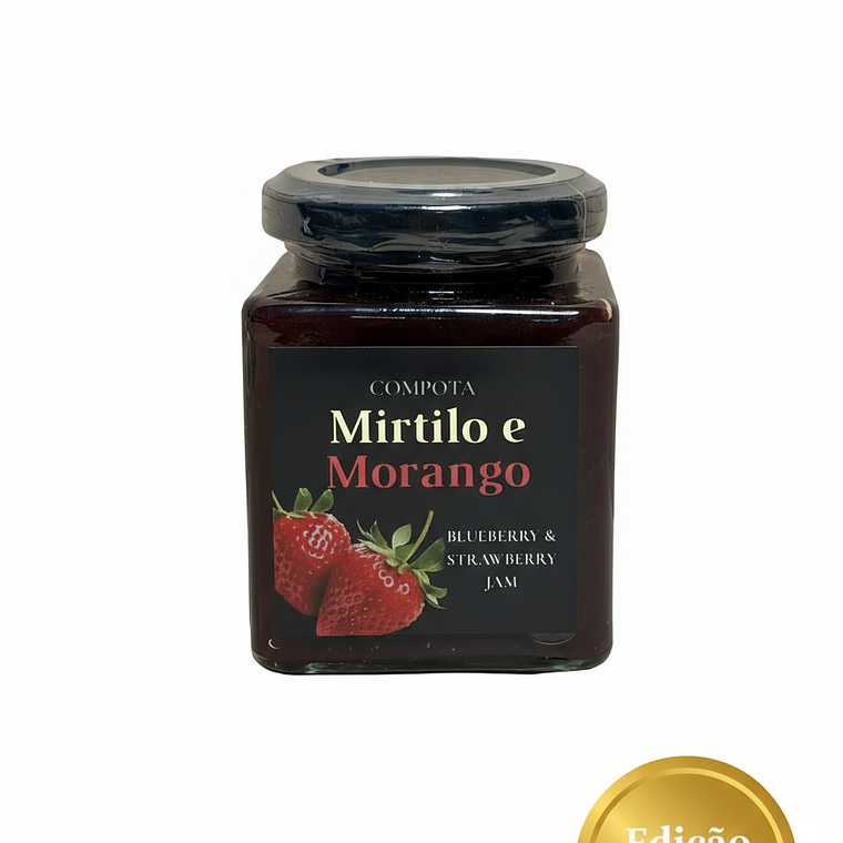 Compota de Mirtilo e Morango 1