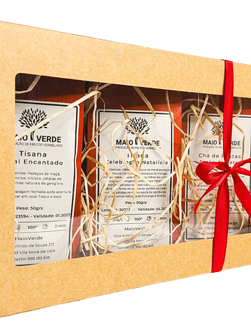 Caixa de Tisanas Edição Natal