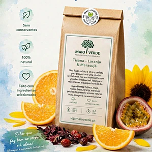 Tisana de Laranja e Maracujá