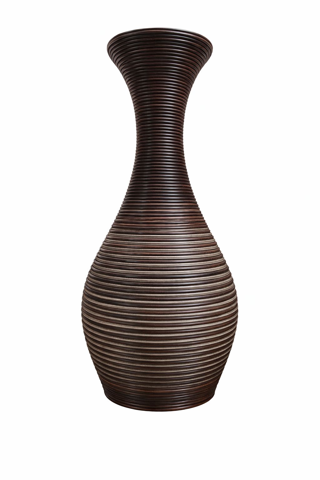 Jarrón madera PVC  1