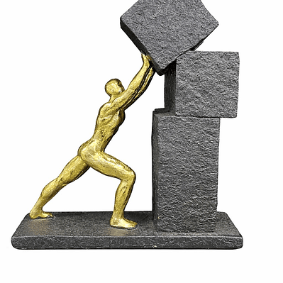 Figura decorativa esfuerzo 