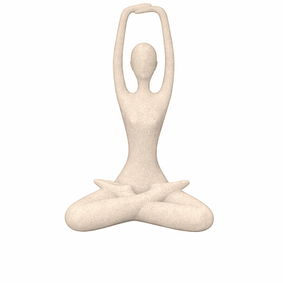 Figura decorativa yoga 