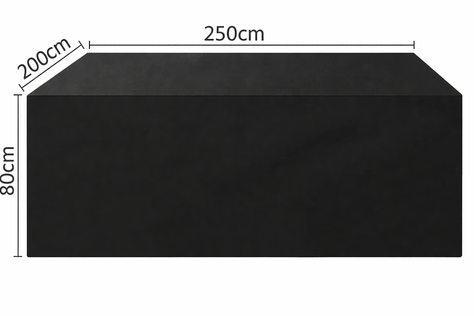 Funda Impermeable para Muebles de Terraza 250x200x80 cm 2