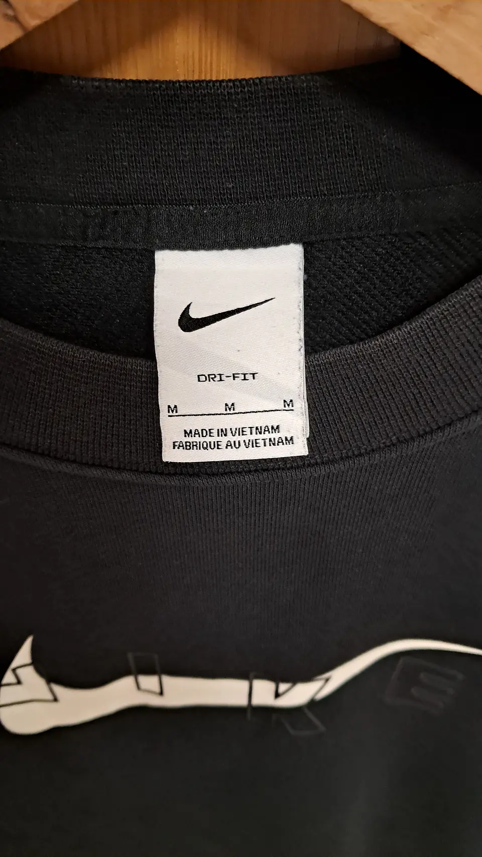 Nike Dri-Fit Big Logo Crewneck (Talla M) 2