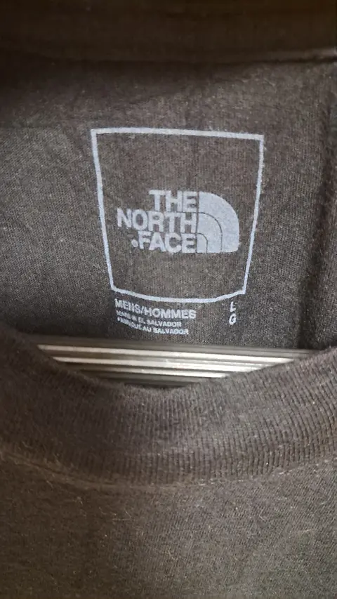 The North Face Box Logo Long Sleeve Tee (Talla L)