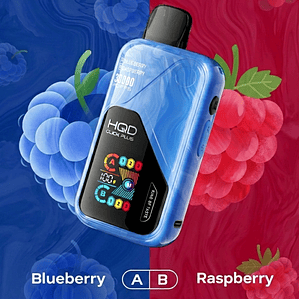 HQD Click Plus 30000 Puffs Blueberry / Raspberry