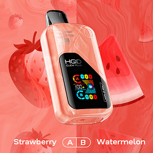HQD Click Plus 30000 Puffs Strawberry / Watermelon