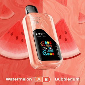 HQD Click Plus 30000 Puffs Watermelon / Bubblegum