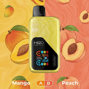 HQD Click Plus 30000 Puffs Mango / Peach 