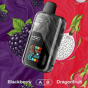 HQD Click Plus 30000 Puffs Blackberry / Dragonfruit