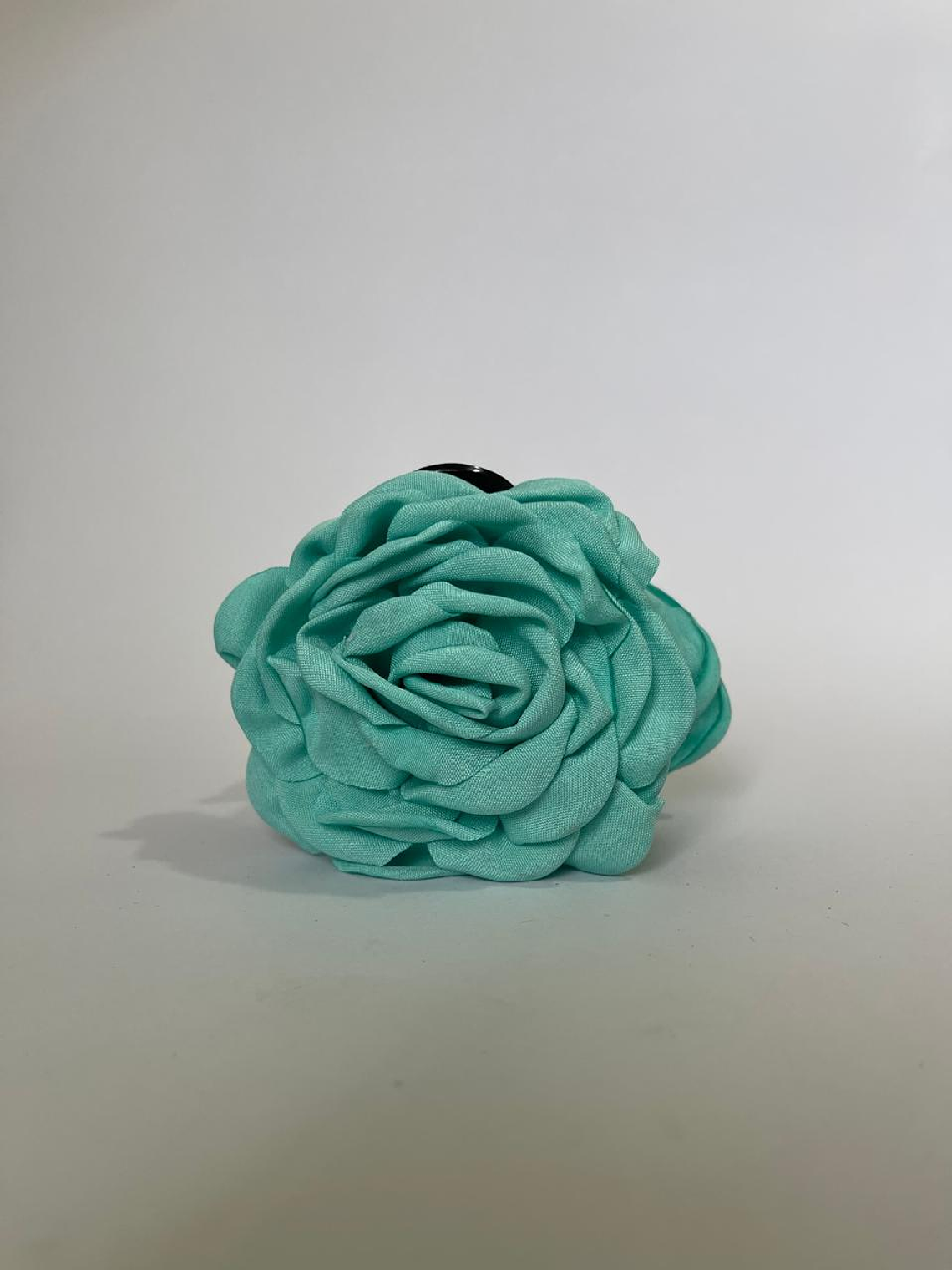 Traba flor tela algodon 6