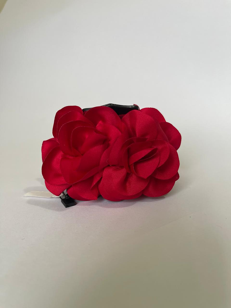 Traba flor tela algodon 7