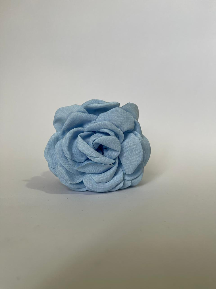 Traba flor tela algodon 8