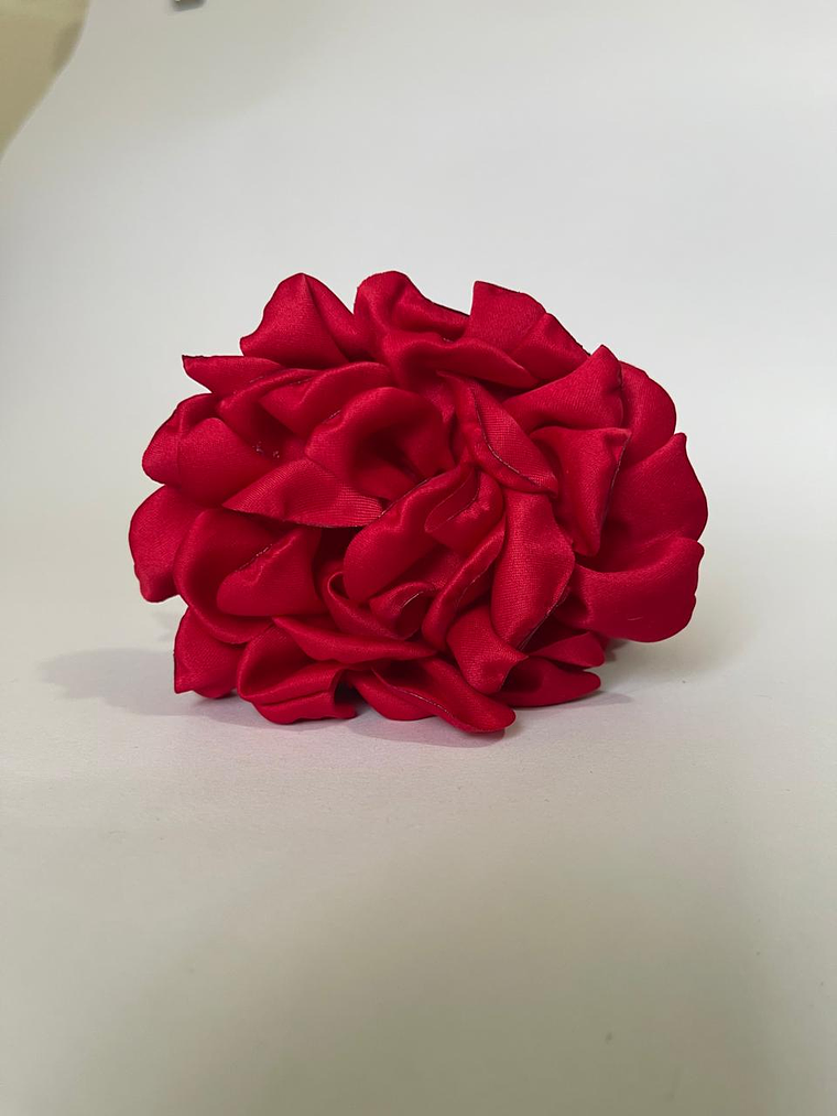 Traba flor tela algodon 9