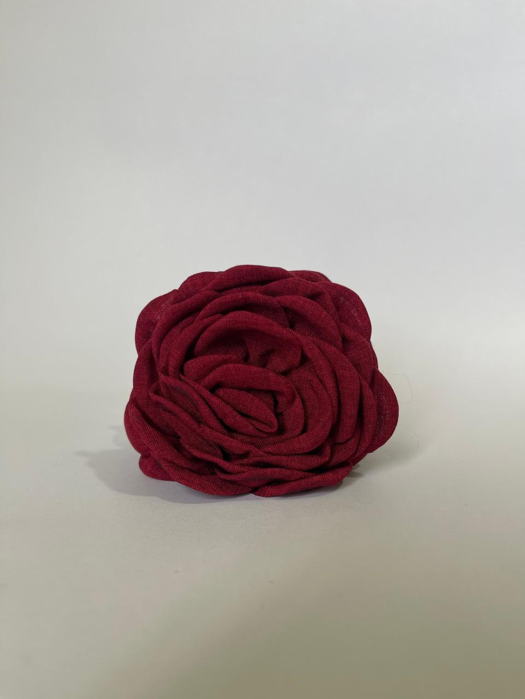 Traba flor tela algodon 12